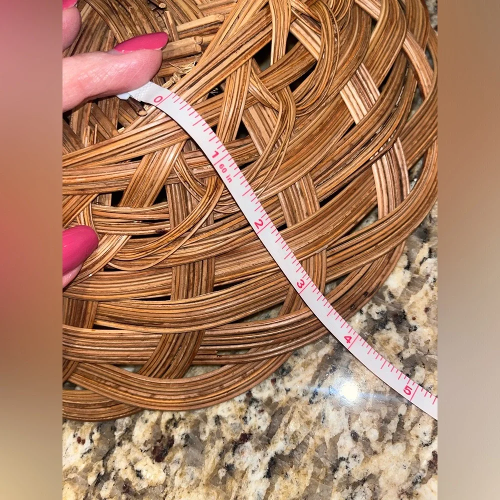 Vintage Woven Fruit Basket